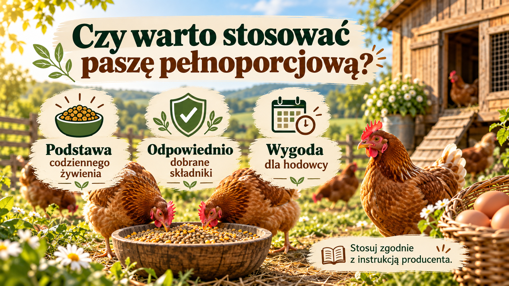 Czy warto stosować paszę pełnoporcjową Bielvit