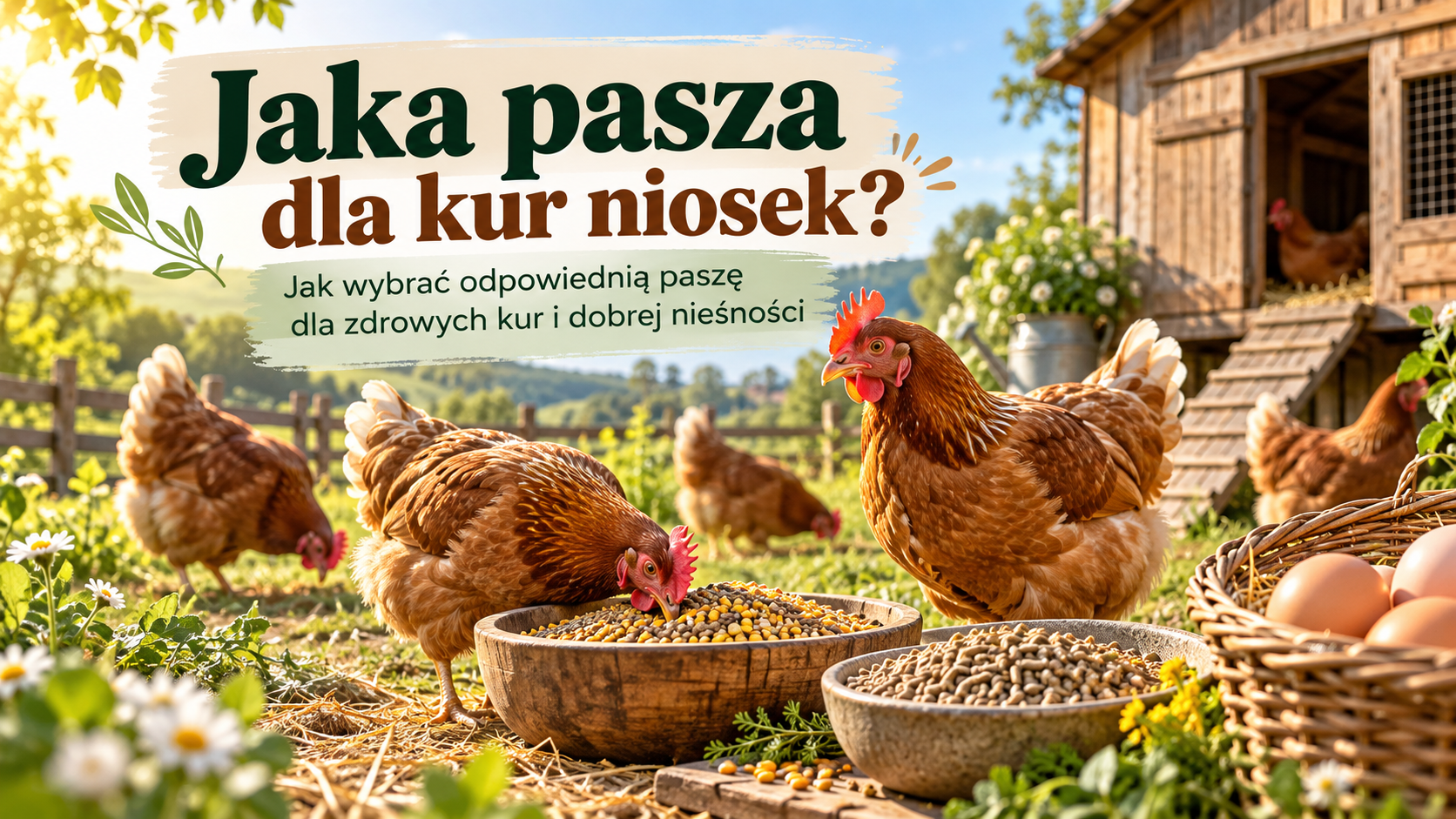 Jaka pasza dla kur niosek - Bielvit